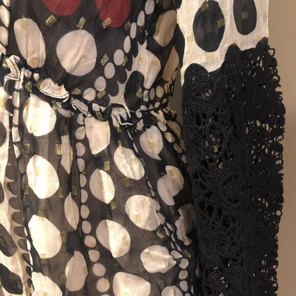 NWT Anthropologie Verb Pallavi Narcisa Blouse Smal - Picture 5 of 5